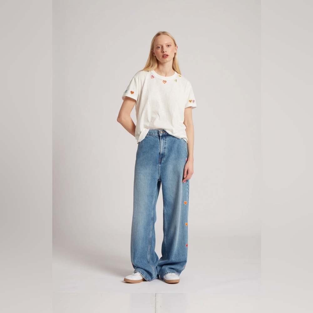 Mira Mikati Light Blue Flare Jeans
